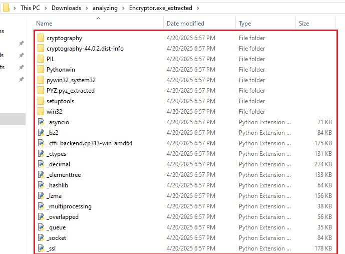 Unpacked libraries
