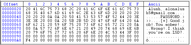 Modifying strings in a hex editor